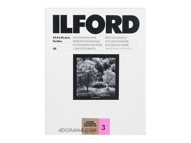 Ilford Ilfobrom Galerie Fb Paper (Glossy, Grade 3, 11 x 14 XG_FGLREMHL Ilford Ilfobrom Galerie Fb Paper (Glossy, Grade 3, 11 x 14 XG_FGLREMHL