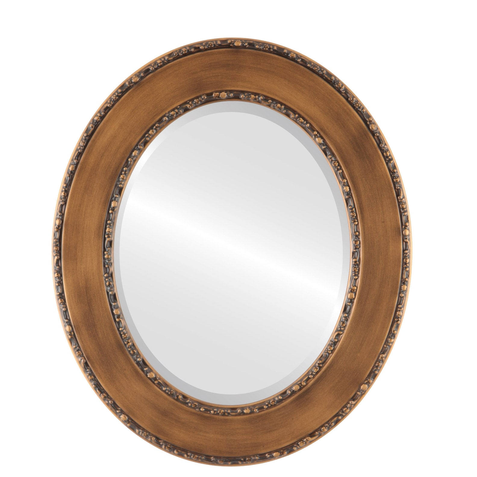 Paris Framed Oval Mirror in Sunset Gold - 17x21 XB_IJU89OBN
