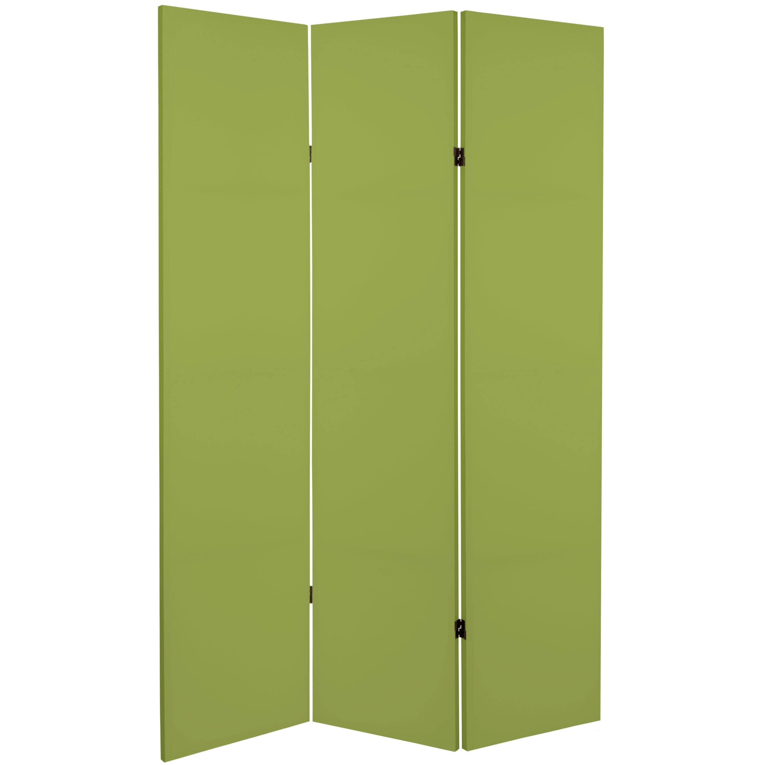Oriental Furniture 6 ft. Tall Double Sided Olive Canvas Room Divider OG_5QHG3ZXL Oriental Furniture 6 ft. Tall Double Sided Olive Canvas Room Divider OG_5QHG3ZXL