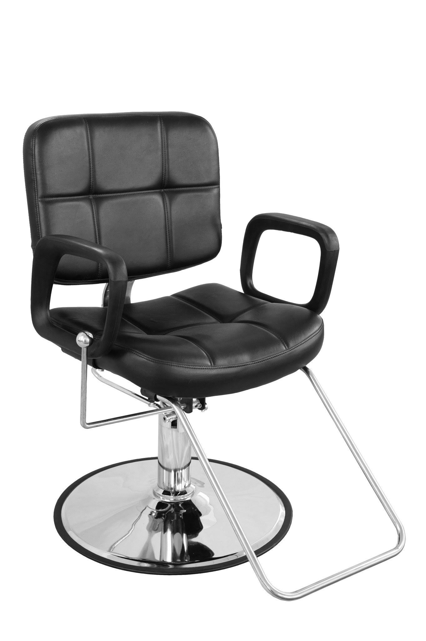 BarberPub Classic Hydraulic Barber Chair Salon Beauty Spa Shampoo 9837bk, Black QN_PQXSKCTS