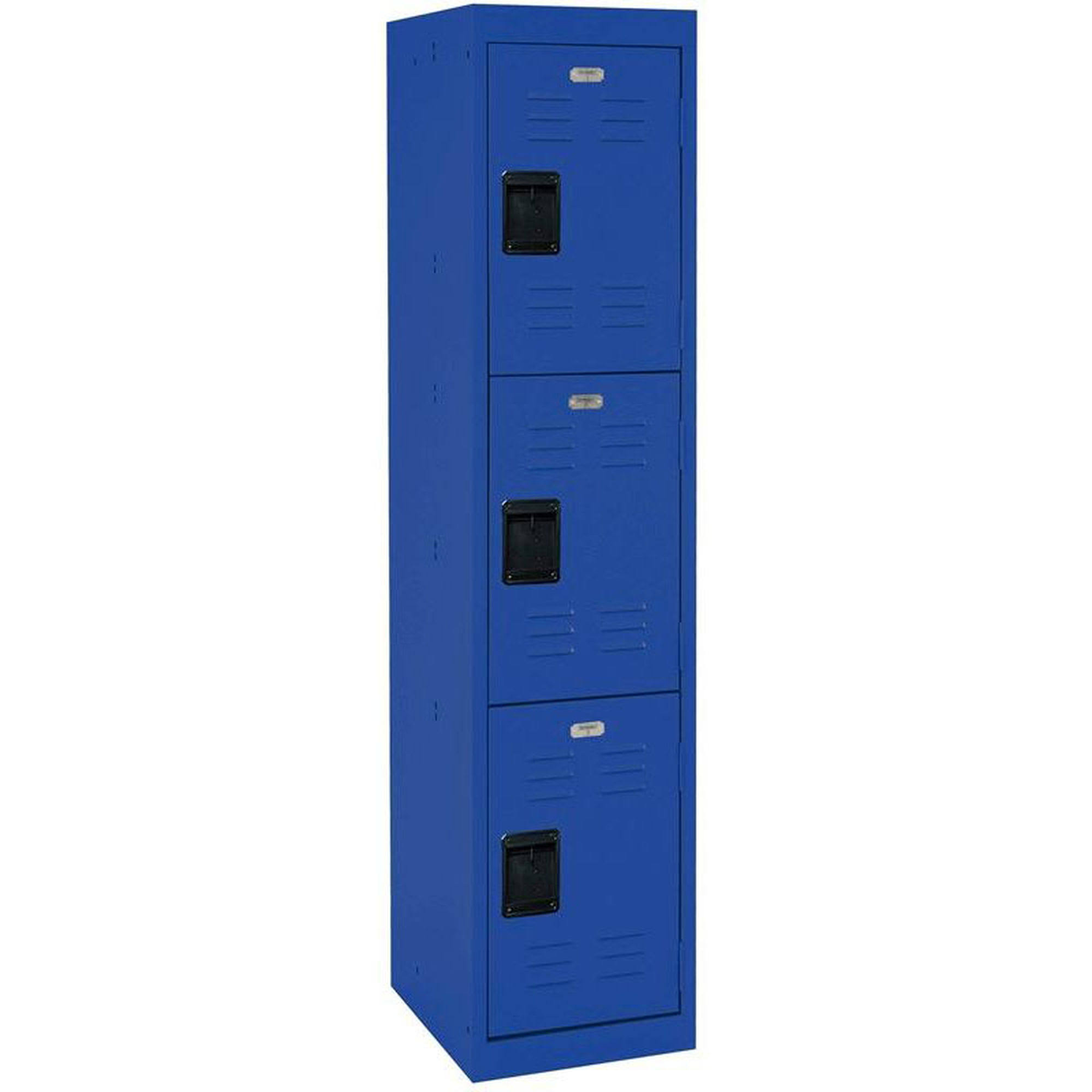 Sandusky 3 Tier Welded Steel Storage Locker - Blue DG_U2IA1UXQ Sandusky 3 Tier Welded Steel Storage Locker - Blue DG_U2IA1UXQ