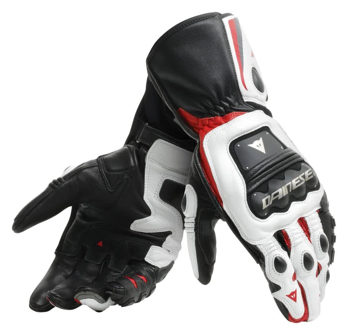 Dainese Steel-Pro Gloves Black- White -Red XXL 5U_M40LACCA Dainese Steel-Pro Gloves Black- White -Red XXL 5U_M40LACCA