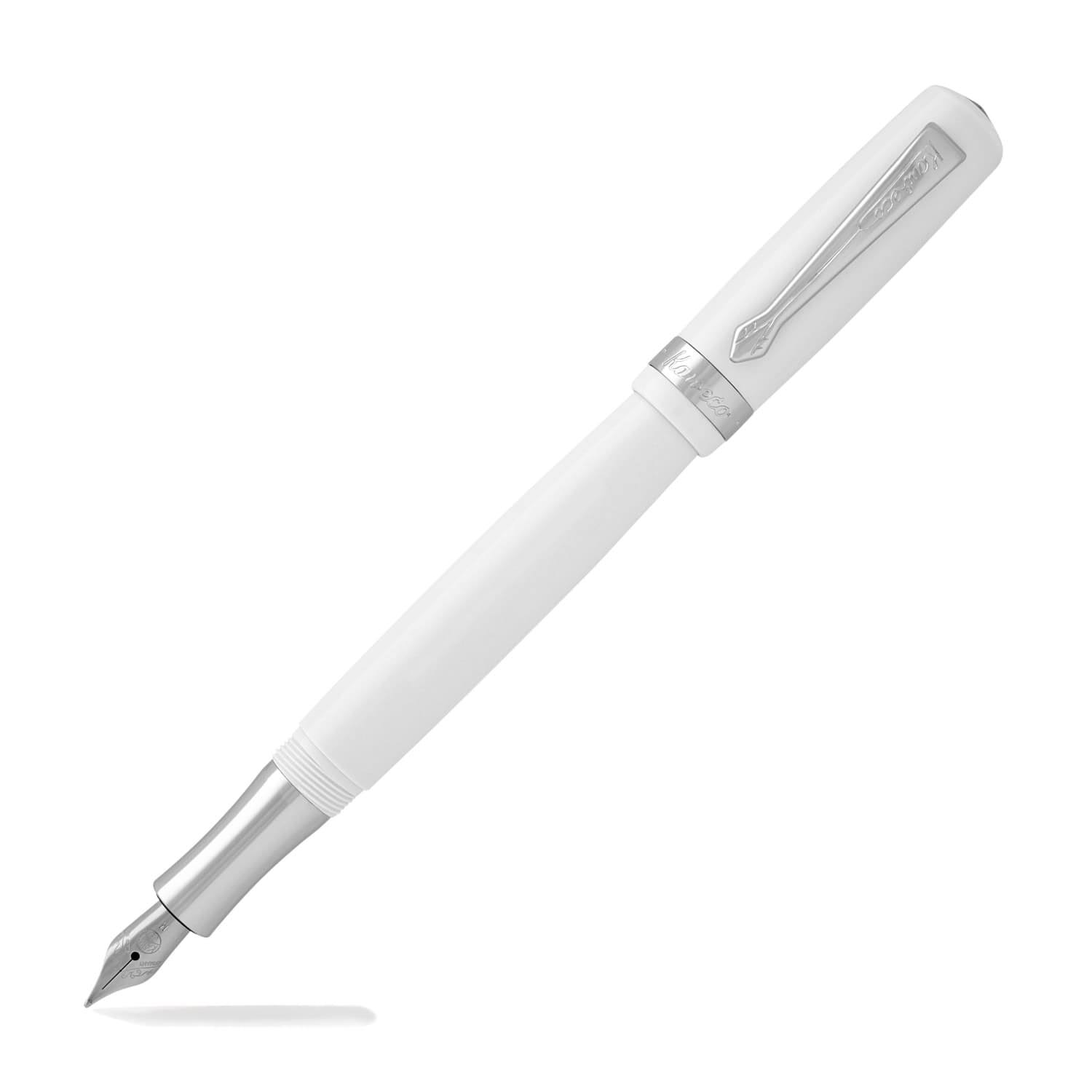 Kaweco Student Fountain Pen - White - Broad D7_MUUCTBR9