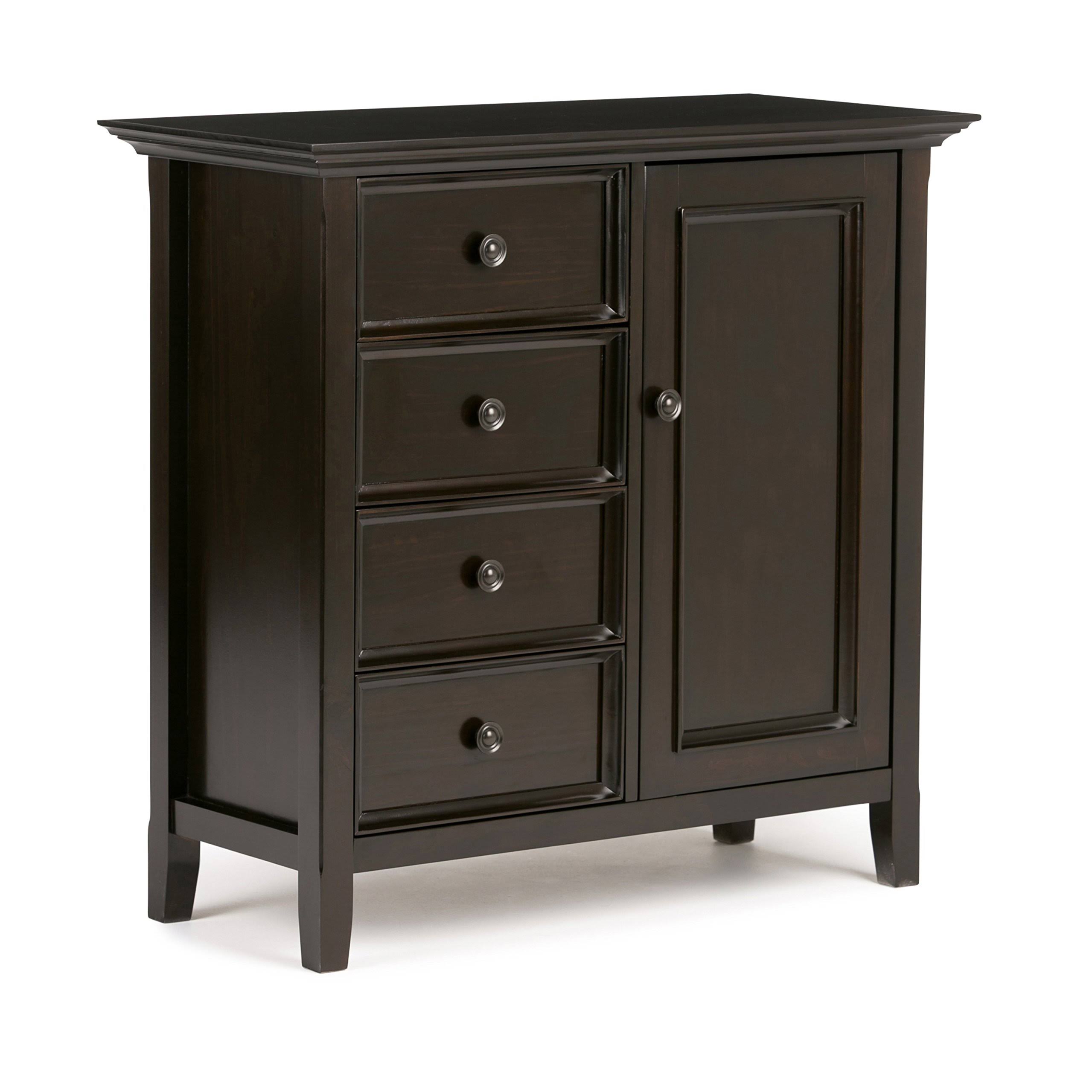 Simpli Home Amherst Medium Storage Cabinet, Dark Brown G5_WGGW7JR2