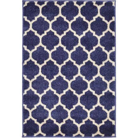 Coughlan Dark Blue Rug Charlton Home Rug Size: Square 6' RA_QM6HHBHR Coughlan Dark Blue Rug Charlton Home Rug Size: Square 6' RA_QM6HHBHR