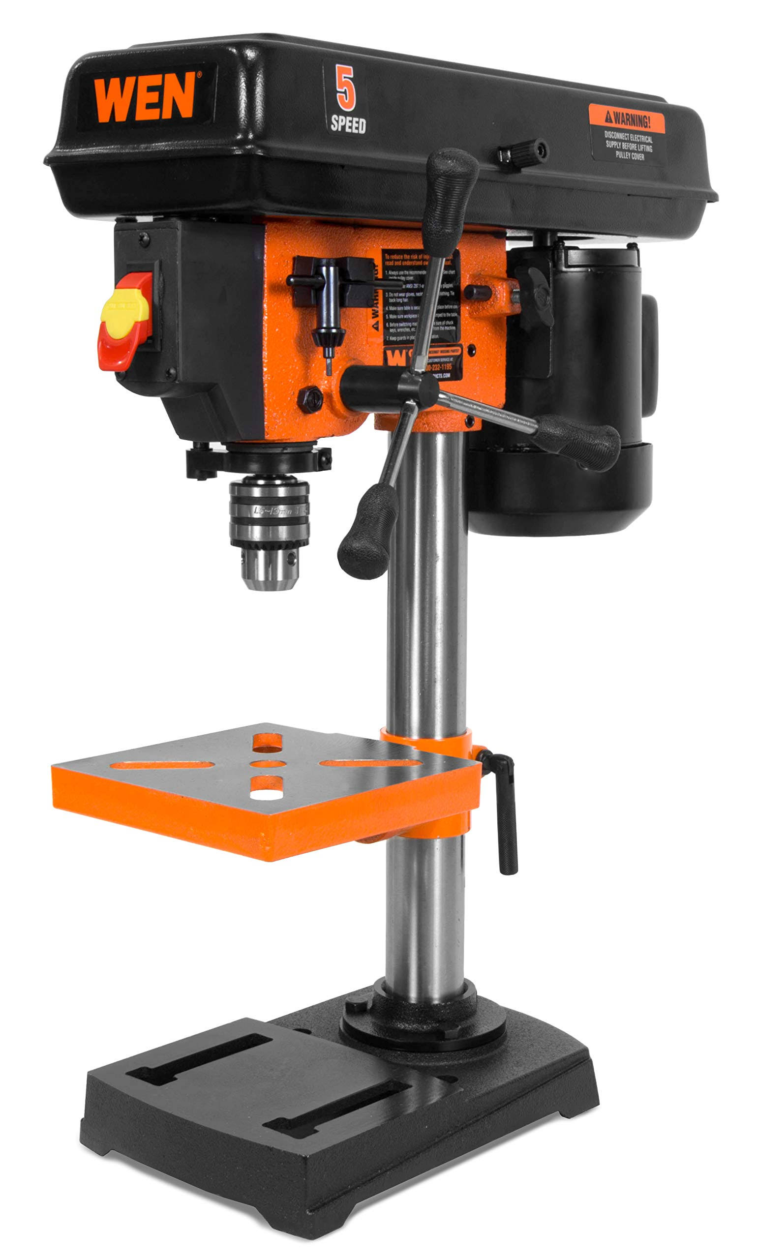 Wen 4206 2.3-Amp 8-Inch 5-Speed Cast Iron Benchtop Drill Press DF_YTDNHJXU