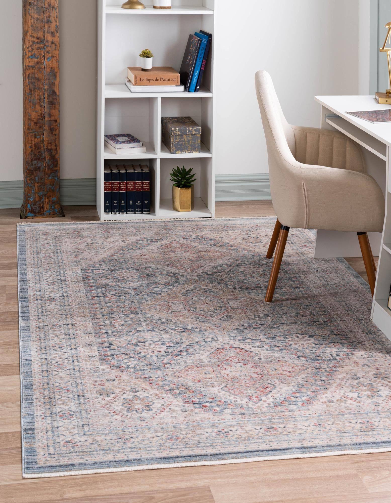 Noble Elizabeth Rug Blue / Rectangle 9' x 12' CT_QIKTKCH3 Noble Elizabeth Rug Blue / Rectangle 9' x 12' CT_QIKTKCH3