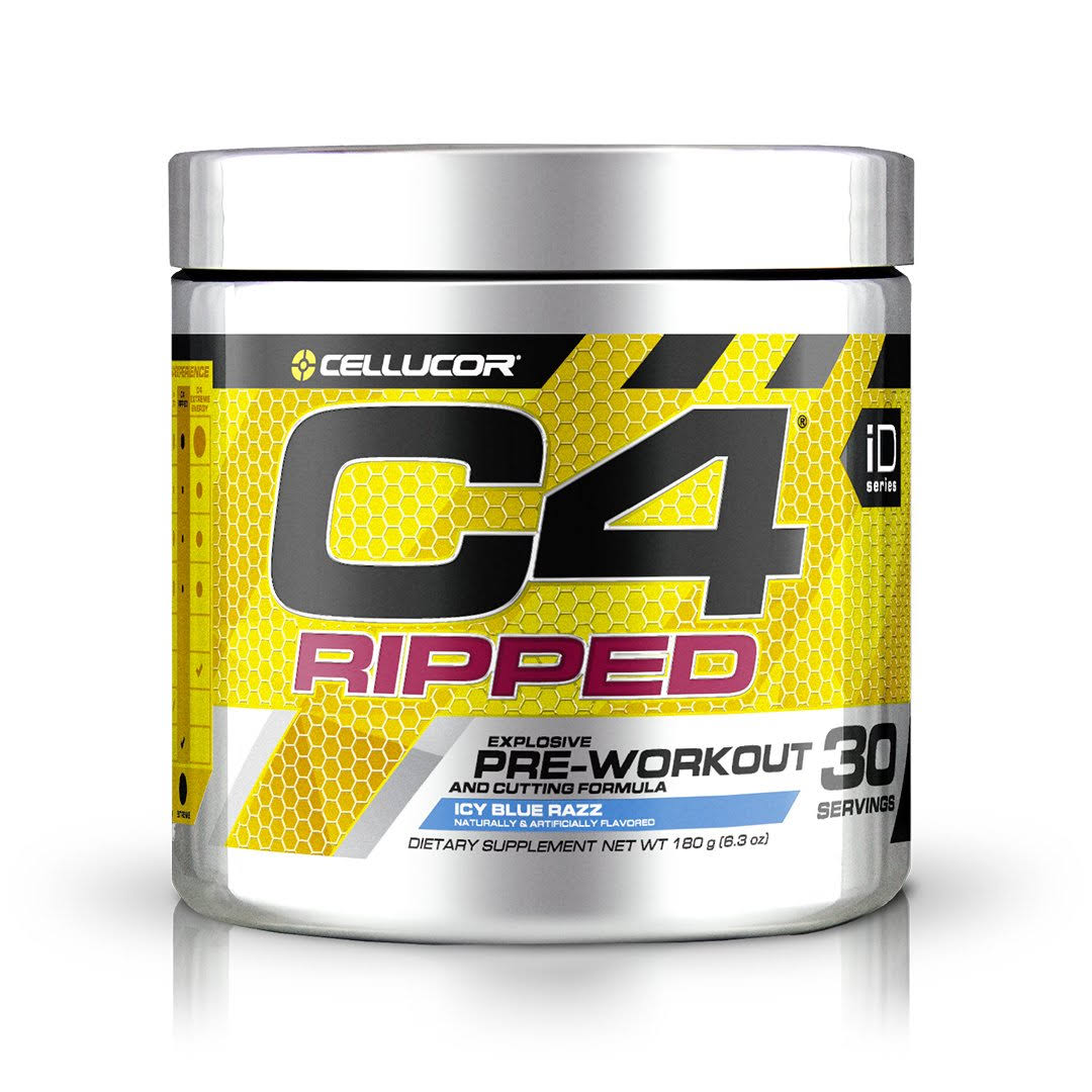 Cellucor C4 Ripped - Icy Blue Razz / 30 Servings BV_VDAUI4C4