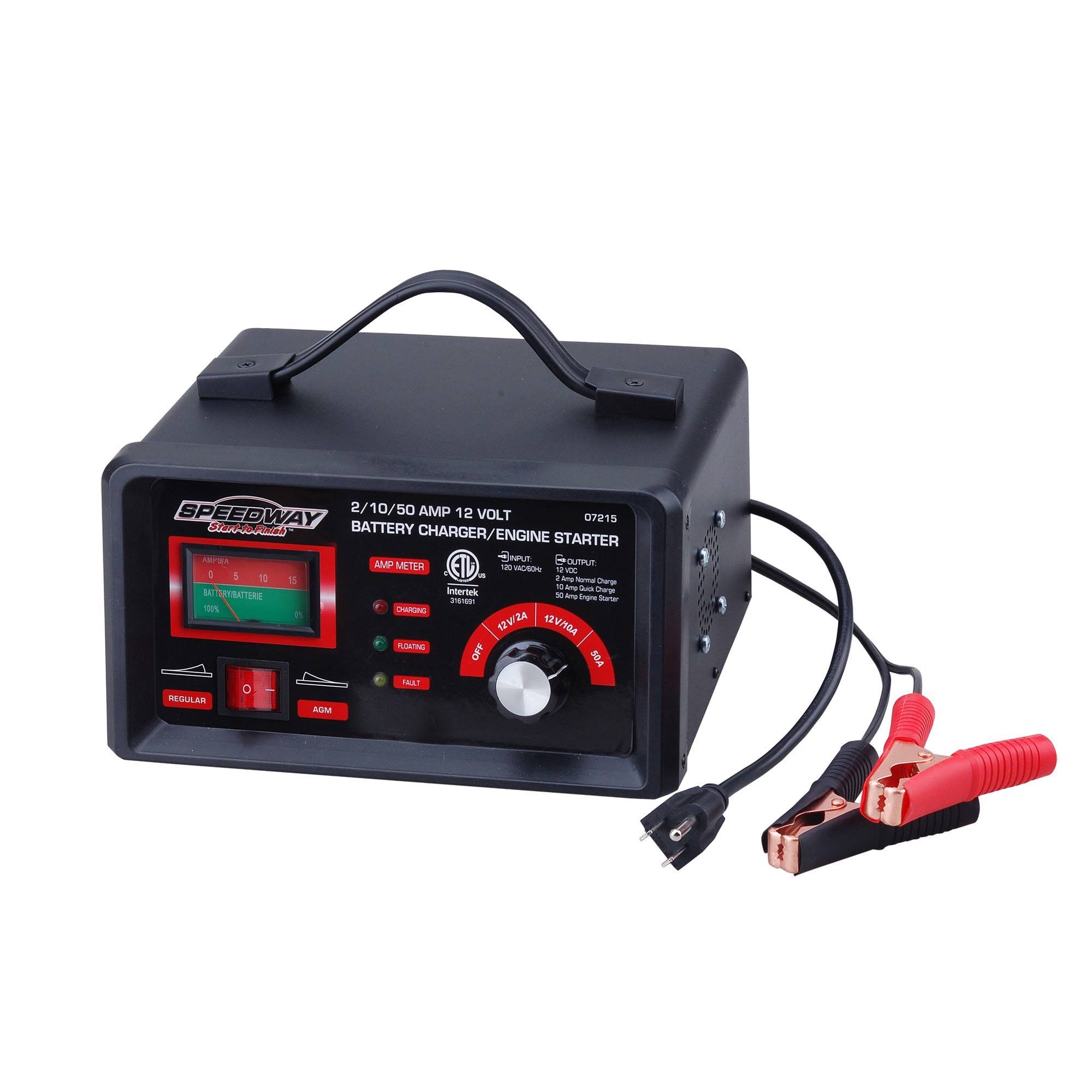 Speedway 2/10/50 Amp 12 Volt Battery Charger/ Engine Starter L3_J3BUPPZ5 Speedway 2/10/50 Amp 12 Volt Battery Charger/ Engine Starter L3_J3BUPPZ5