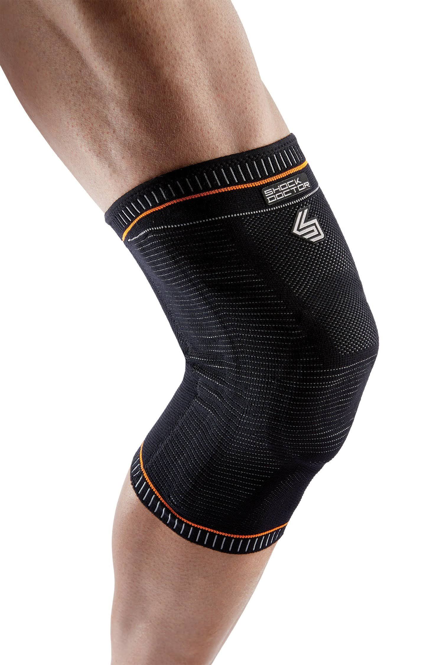 Shock Doctor Ultra Knit Knee Support w/Full Patella Gel Stays Black, Medium US_OLZWCQY5