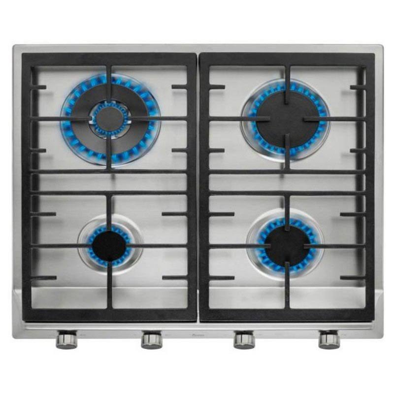 GAS Hob Teka EX60.1 4G 60 cm 60 cm Stainless Steel Black (4 Stoves) SN_YRNHH5U2