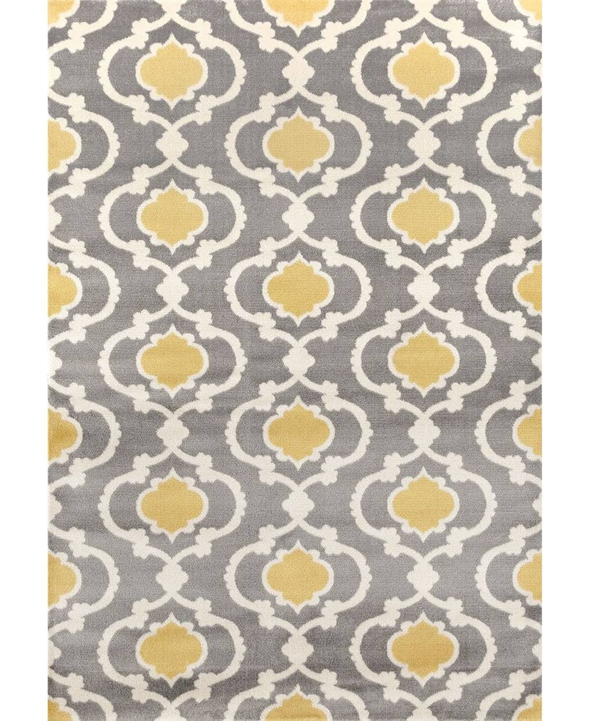 Moroccan Trellis Contemporary Gray/Yellow 10'x14' Indoor Area Rug KD_I28BR8XG Moroccan Trellis Contemporary Gray/Yellow 10'x14' Indoor Area Rug KD_I28BR8XG
