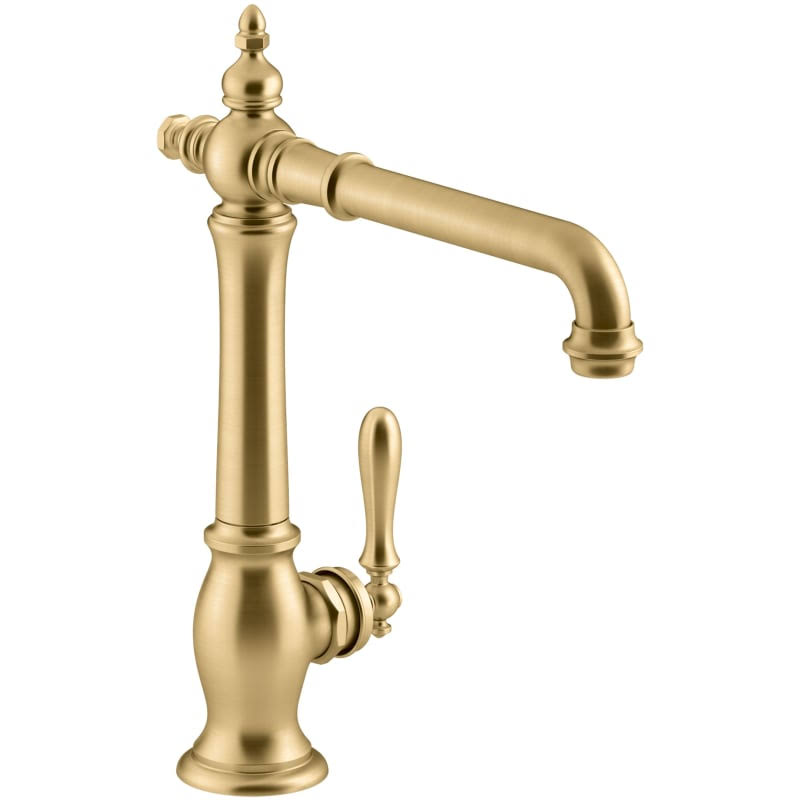 Artifacts Single-Hole Kitchen Sink Faucet with 13-1/2 E8_OZWZDOXG Artifacts Single-Hole Kitchen Sink Faucet with 13-1/2 E8_OZWZDOXG