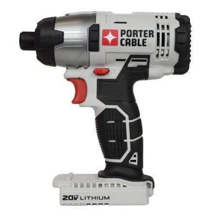 Porter Cable Factory Reconditioned 20-Volt Max Lithium-Ion 1/4-Inch Hex Impact Driver, Bare Tool, Pcc641 UH_2JPAG0WA
