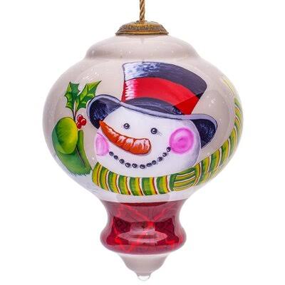 Winter Wonderland Snowman Finial Ornament The Holiday Aisle NQ_6P5OZ2UH Winter Wonderland Snowman Finial Ornament The Holiday Aisle NQ_6P5OZ2UH