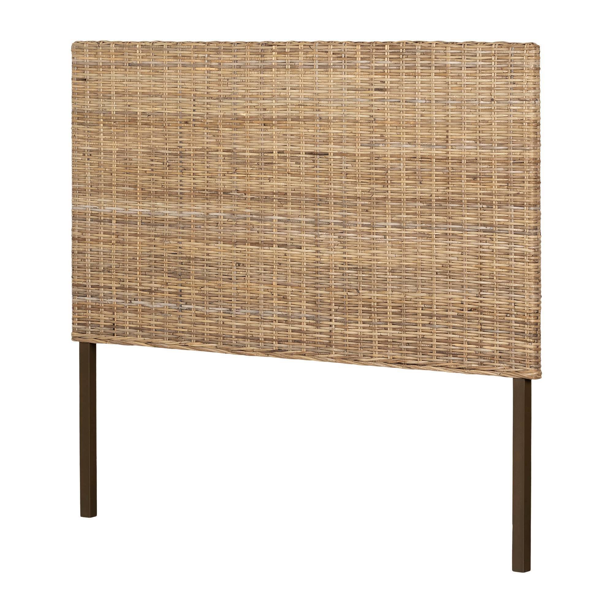 Queen Avilla Headboard Rattan - South Shore GA_OVFSHWZE Queen Avilla Headboard Rattan - South Shore GA_OVFSHWZE