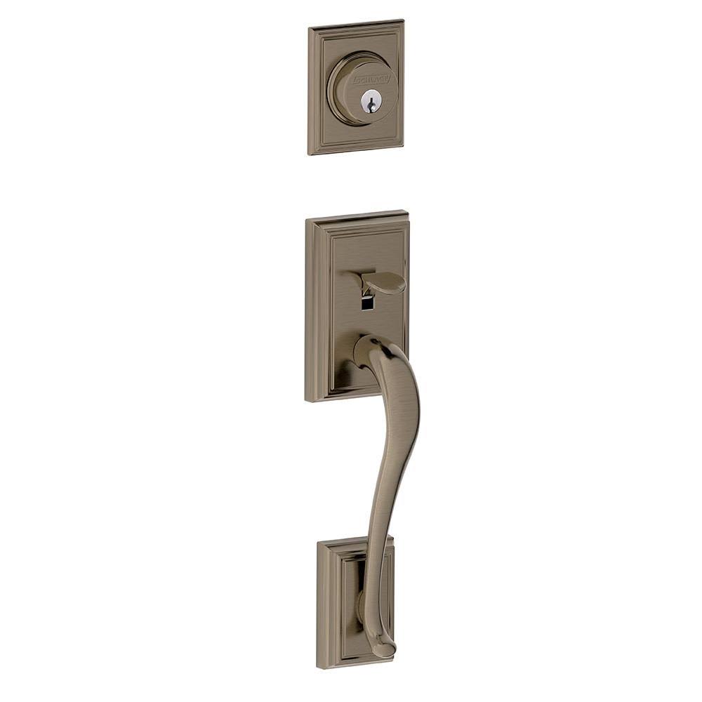 Schlage Addison Handleset Exterior Dummy F92-ADD XE_ZBRRR4W4 Schlage Addison Handleset Exterior Dummy F92-ADD XE_ZBRRR4W4