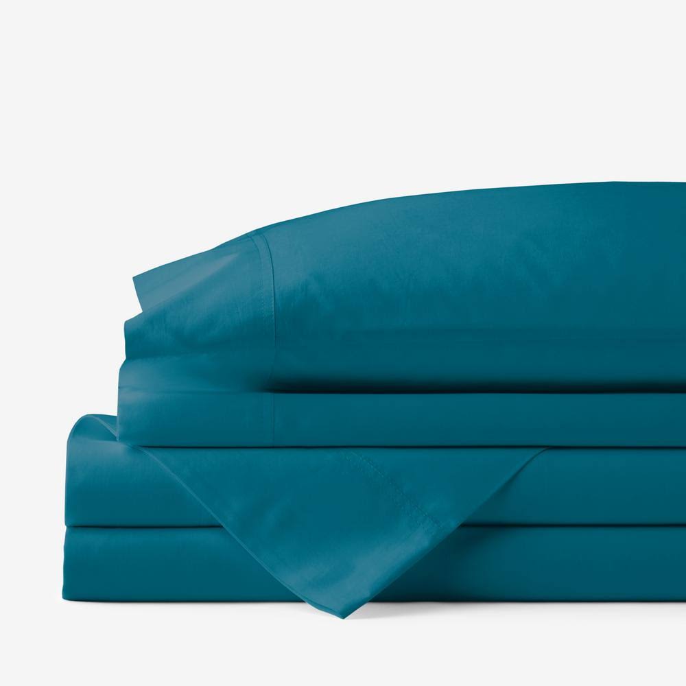 Company Cotton Percale Sheet Set - Blue, Size King | The Company Store JJ_0RTKEG1V Company Cotton Percale Sheet Set - Blue, Size King | The Company Store JJ_0RTKEG1V