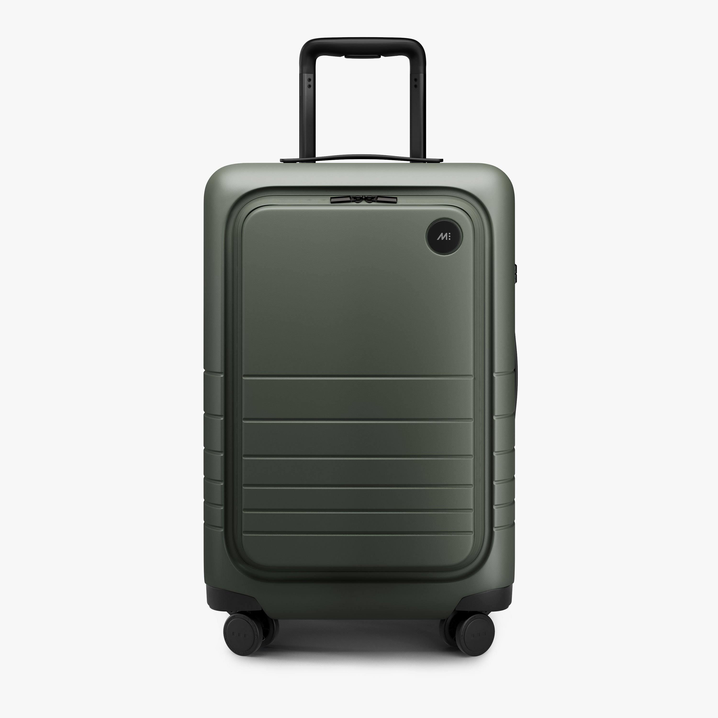 Best Carry-On with Pocket | Monos Travel Luggage Accessories, Olive Green by Monos LU_GJ5JXIFS