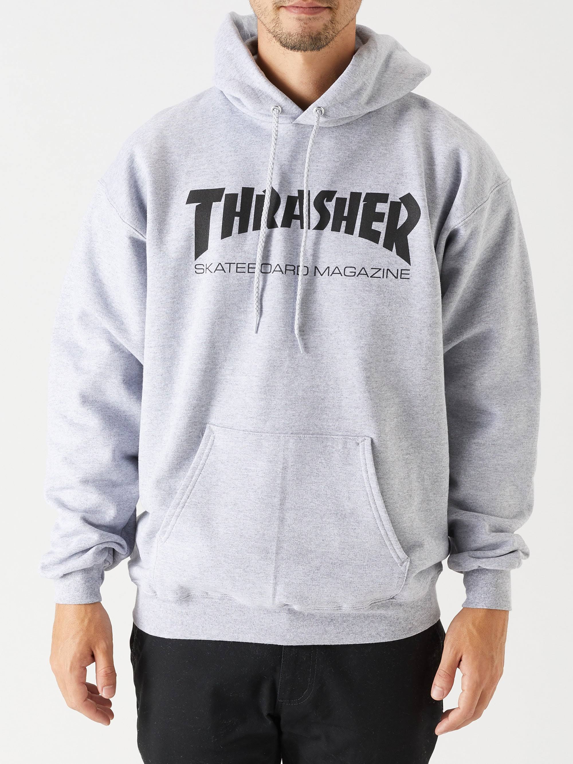 Thrasher Skate Mag Hoodie - Grey TN_POEDRBP6