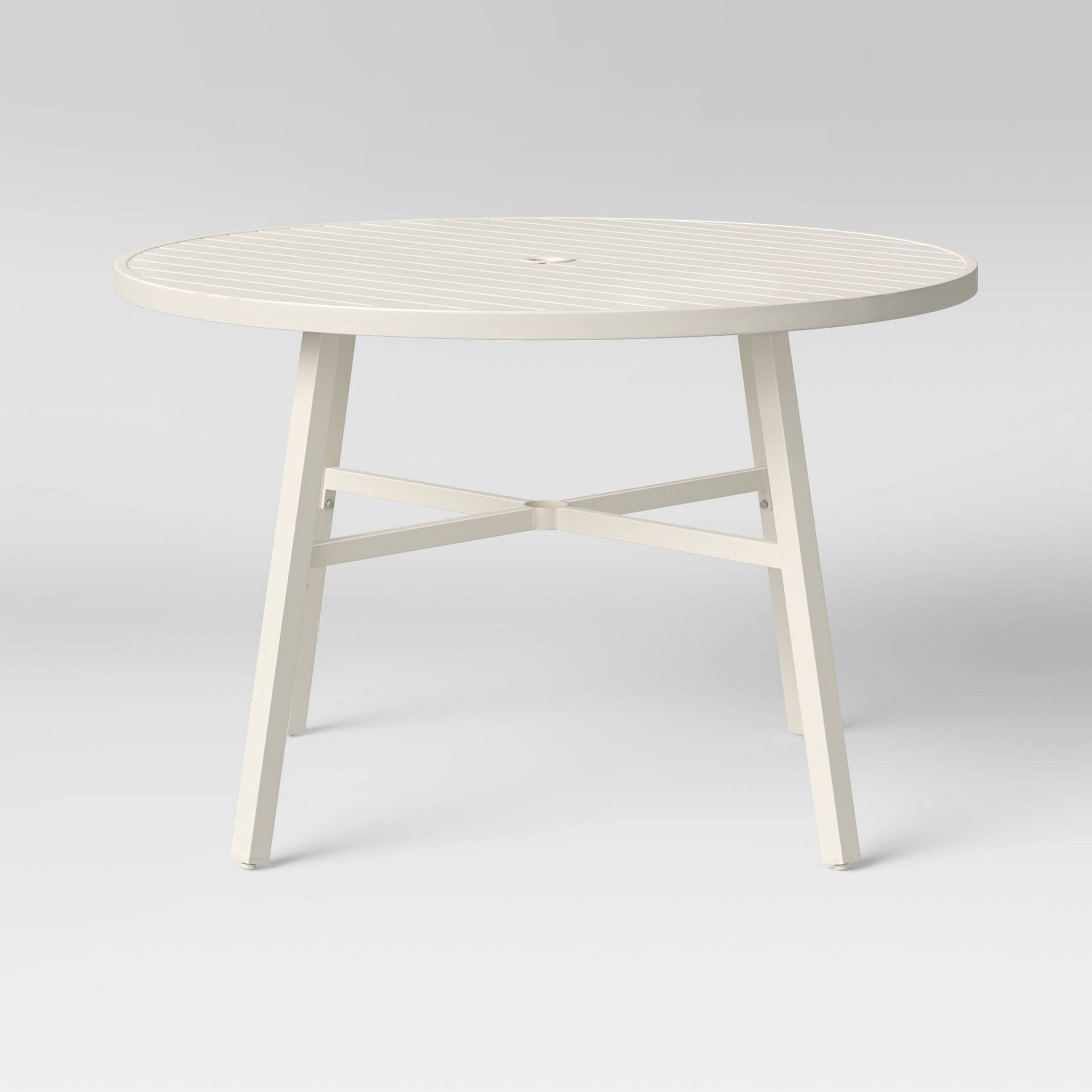 Fairmont Round 4 Person Patio Dining Table - Threshold DB_R0KZY3RN Fairmont Round 4 Person Patio Dining Table - Threshold DB_R0KZY3RN