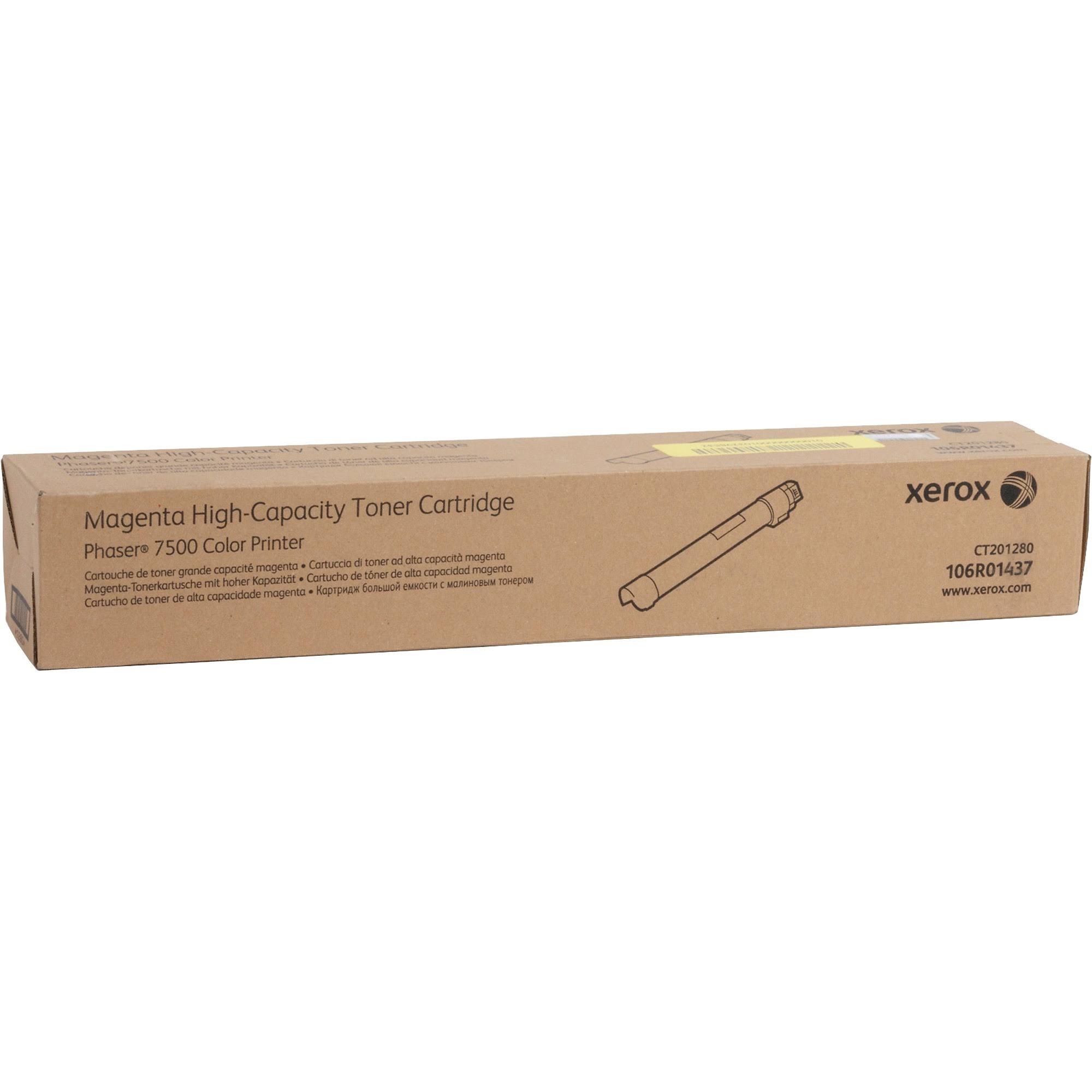 Xerox 106R01437 High Yield Toner Cartridge - Magenta 27_PZEVPENM