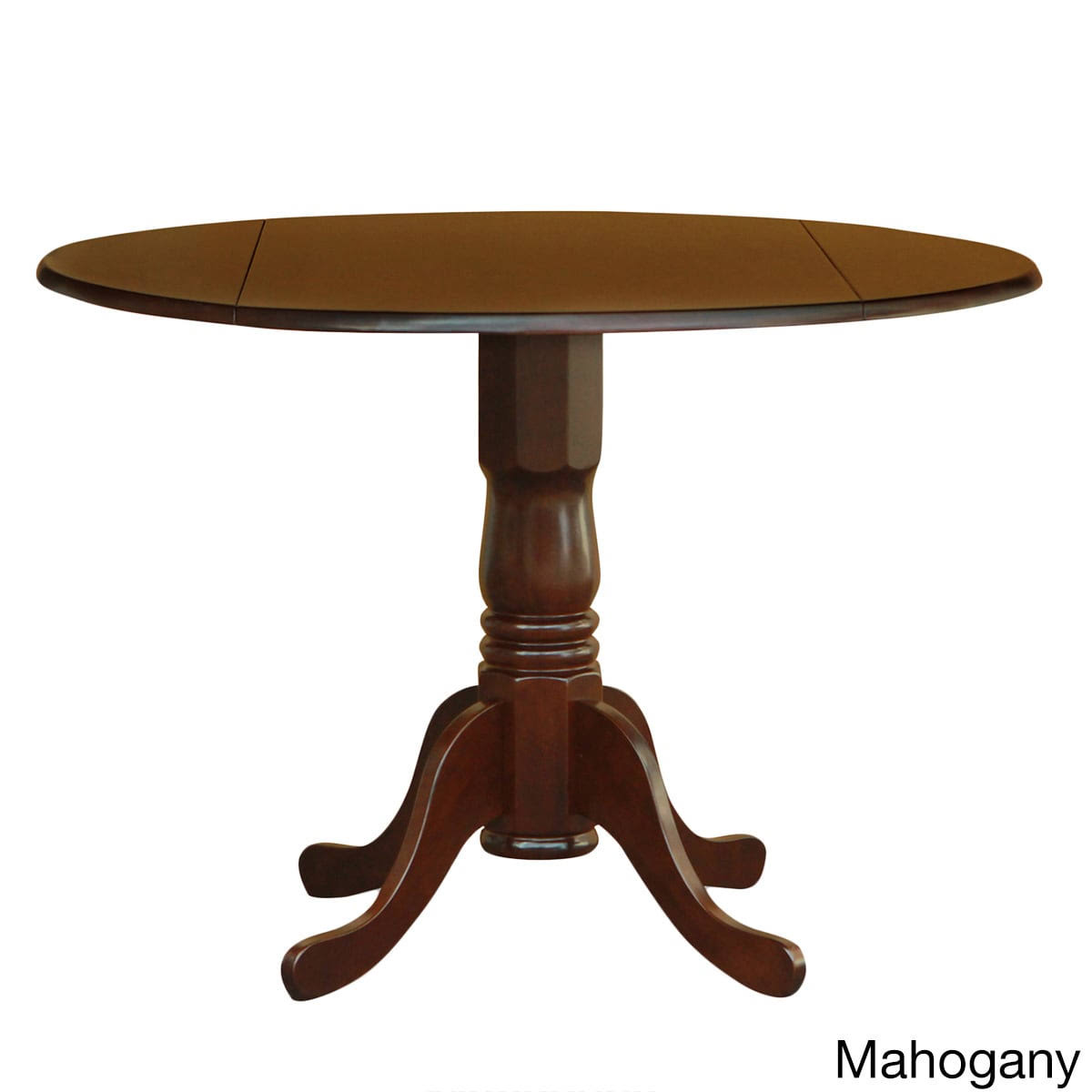 Copper Grove Karl Round Table with Two 9-Inch Drop Leaves - Mahogany QI_Z7J4MLI9 Copper Grove Karl Round Table with Two 9-Inch Drop Leaves - Mahogany QI_Z7J4MLI9
