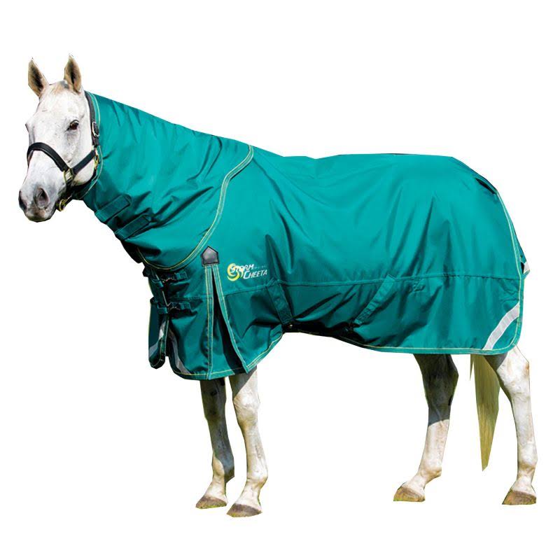 Shires Stormcheeta 200g Blanket and Neck 69 Green C8_FY8ATNWY Shires Stormcheeta 200g Blanket and Neck 69 Green C8_FY8ATNWY
