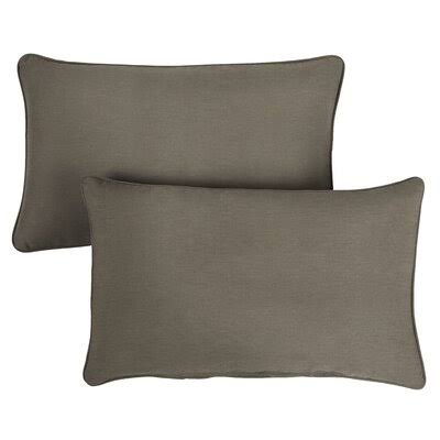 Julio Aruba Rectangular Sunbrella Pillow Cover Insert Birch Lane Color Canvas Taupe SZ_KEL3TO6P