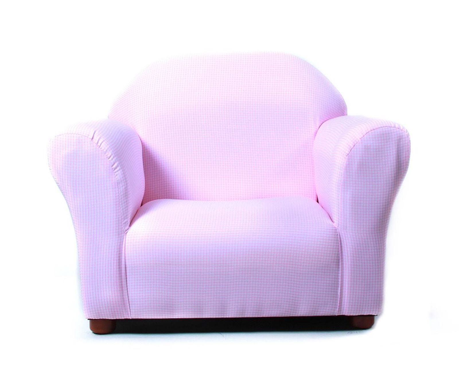 Keet Roundy Chair Gingham, Pink ND_UYGEFNST