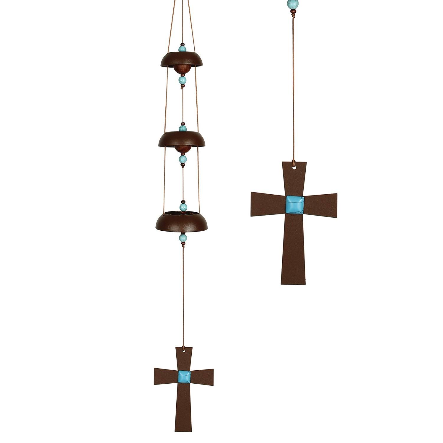 Woodstock Temple Bells - Rustic, Cross 26 inch U7_ECPKDWS2 Woodstock Temple Bells - Rustic, Cross 26 inch U7_ECPKDWS2