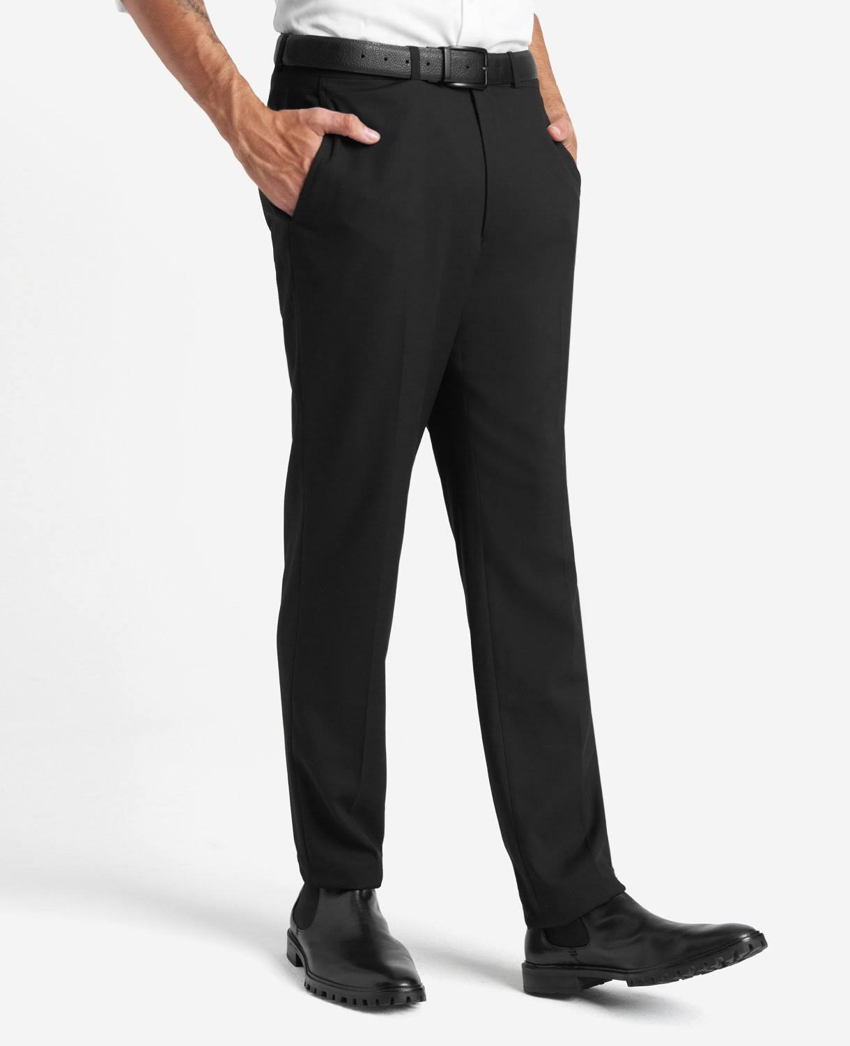Kenneth Cole Reaction Black Suit SEPARATE Pant - 36x34 PF_AB3N6KTB