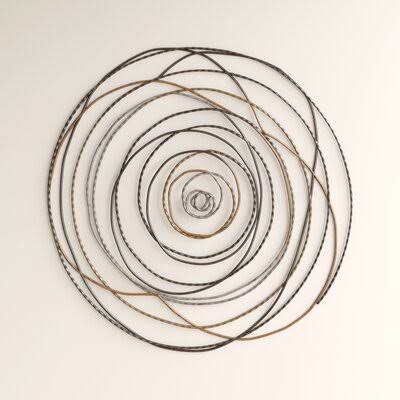 Contemporary Metal Braid Wall Decor Ivy Bronx 25_XOCA3RGN Contemporary Metal Braid Wall Decor Ivy Bronx 25_XOCA3RGN