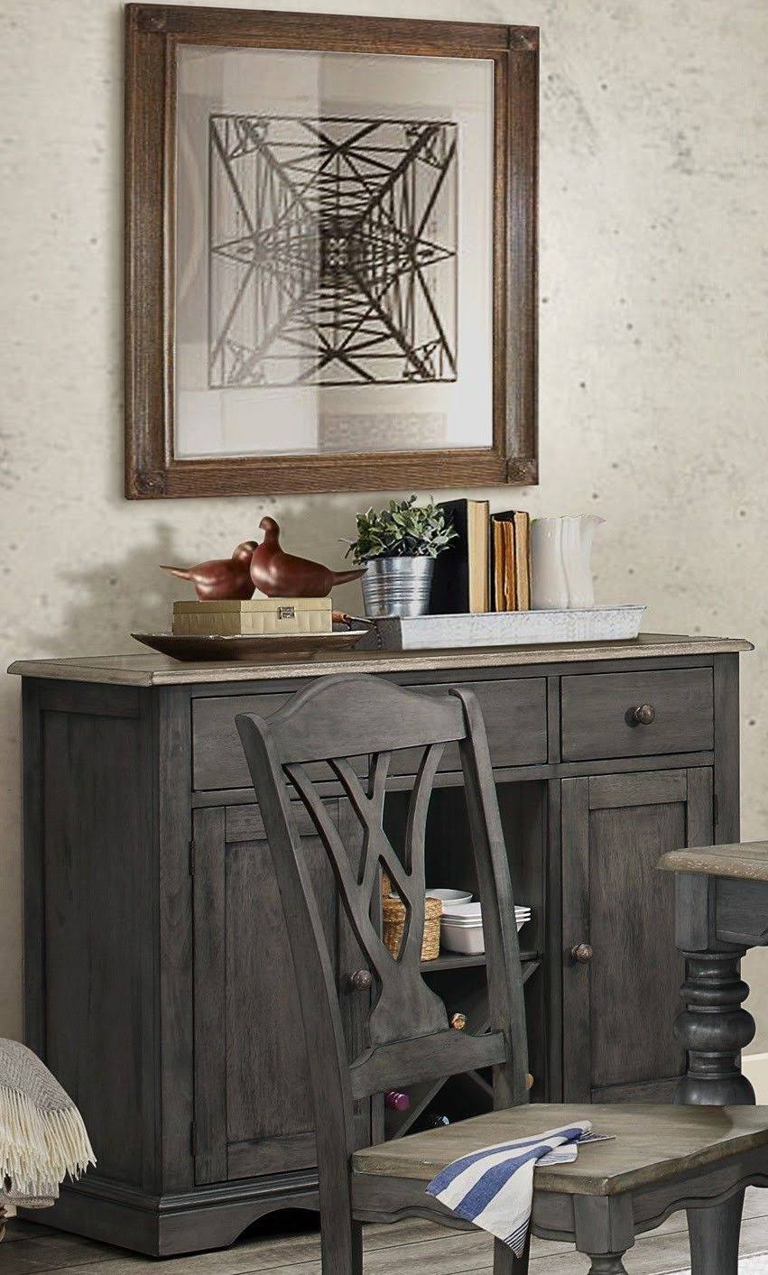 Homelegance - Hyacinth Oak Wash and Gray Server - 5585-40 AF_A5JM7PMU Homelegance - Hyacinth Oak Wash and Gray Server - 5585-40 AF_A5JM7PMU