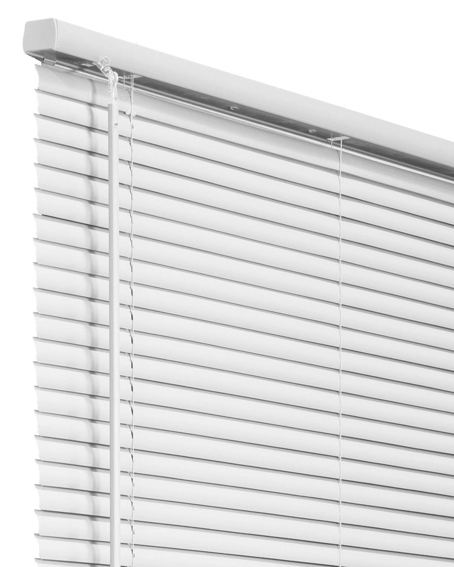 Chicology Cordless 1-Inch Vinyl Mini Blinds, Size 30 inch x 60 inch BK_QSQF7IYL