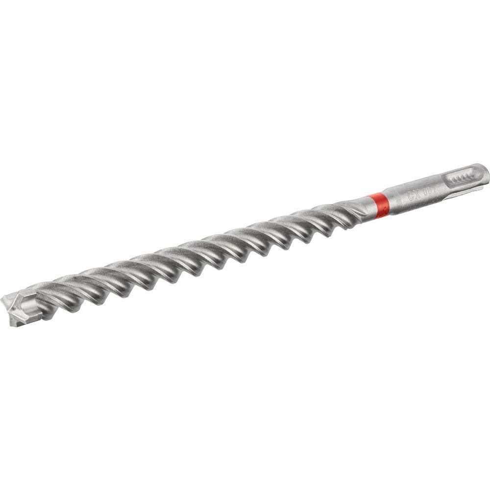 Hilti 11/16 in x 12 in TE-CX SDS-Plus Carbide Hammer Drill Bit for Masonry and Concrete Drilling 2206739 VY_PFPFCXY1