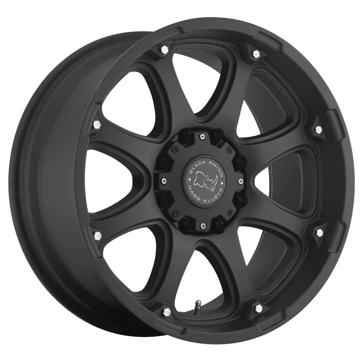 Black Rhino Glamis, 20x9 Wheel with 8x6.5 Bolt Pattern - Matte Black G8_IDKAI2DY