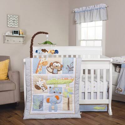 Cardiff 6 Piece Crib Bedding Set Zoomie Kids JH_RI8K6U44