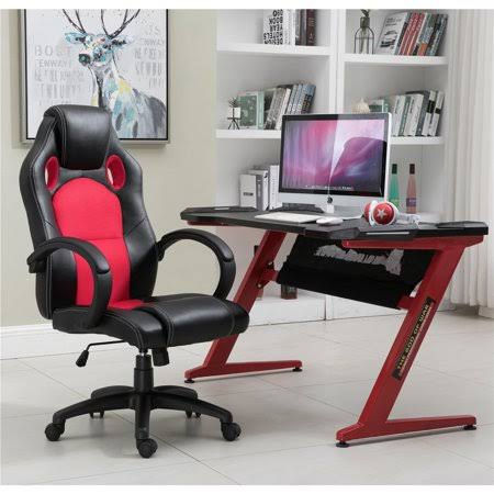 Sunvivi Office Desk Chairs Ergonomic Swivel Leather High Back Computer Gaming Chair Racing Style with Headrest Extra Wide Red, S FY_OO1CGUW4 Sunvivi Office Desk Chairs Ergonomic Swivel Leather High Back Computer Gaming Chair Racing Style with Headrest Extra Wide Red, S FY_OO1CGUW4