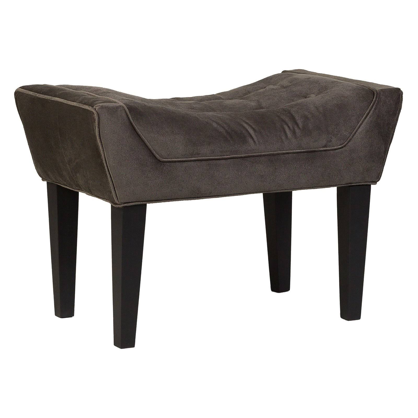 Leffler Home Maddie Button Tufted Upholstered Single Bench Royce Charcoal JO_OHMQYA2K Leffler Home Maddie Button Tufted Upholstered Single Bench Royce Charcoal JO_OHMQYA2K