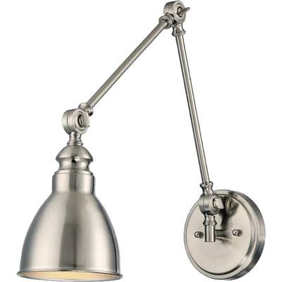 Abagail 1 - Light Dimmable Swing Arm Three Posts Finish Satin Nickel PF_43FQZQ2L
