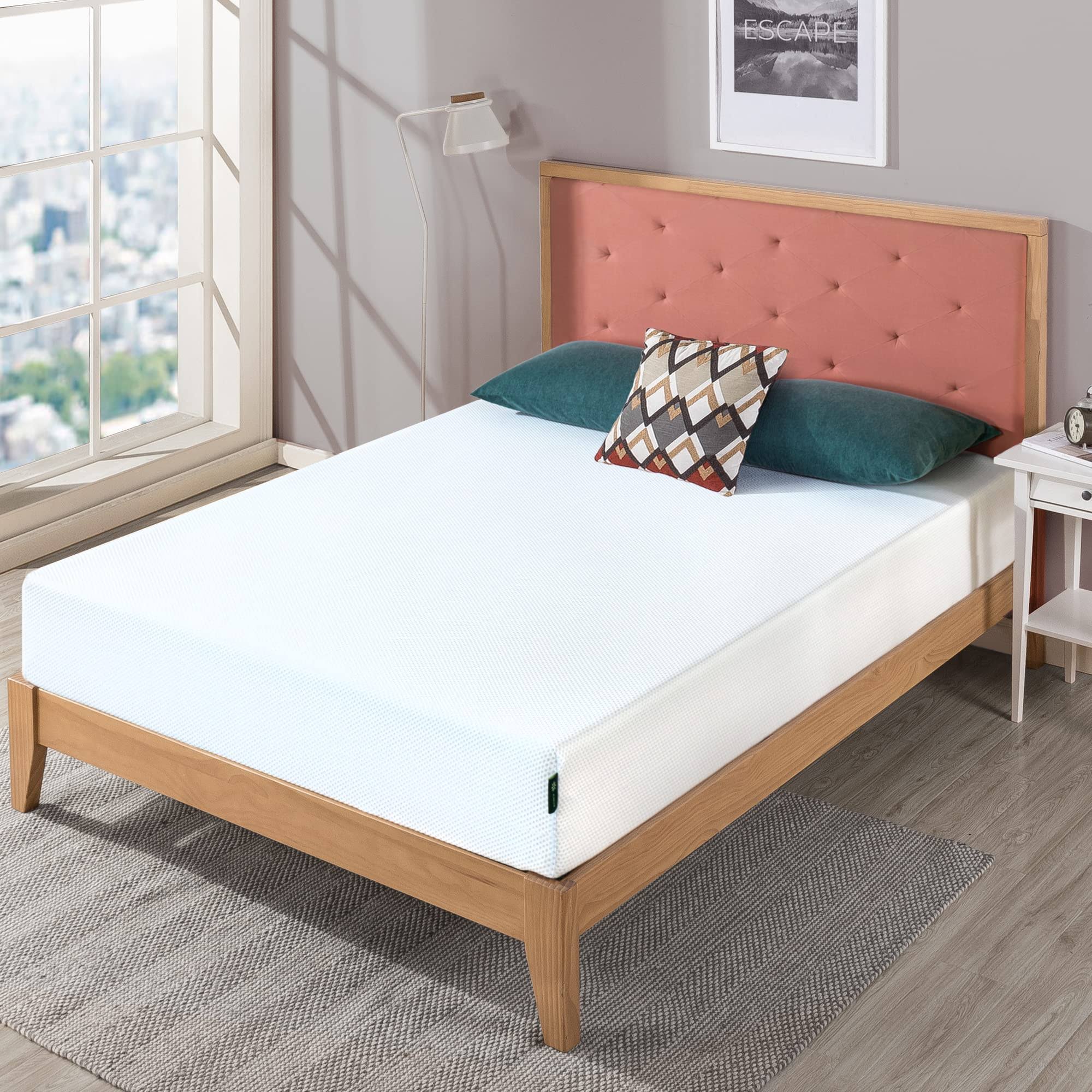 Zinus 6 Inch Gel-Infused Green Tea Memory Foam Mattress, King TI_ULZLOJGR Zinus 6 Inch Gel-Infused Green Tea Memory Foam Mattress, King TI_ULZLOJGR