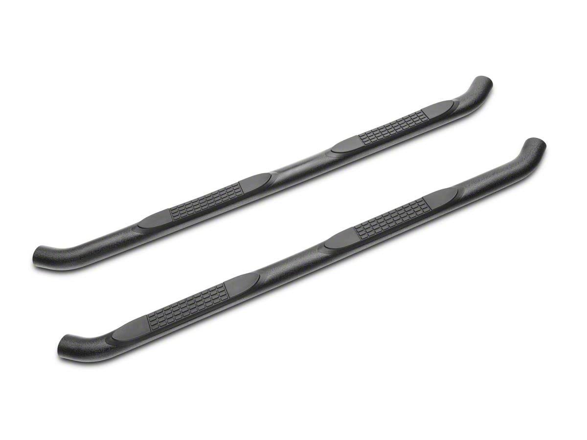 Redrock 4x4 3-Inch Round Curved Side Step Bars; Textured Black Compatible With 18-22 Jeep Wrangler Jl 4-Door QT_LJSAOYON Redrock 4x4 3-Inch Round Curved Side Step Bars; Textured Black Compatible With 18-22 Jeep Wrangler Jl 4-Door QT_LJSAOYON