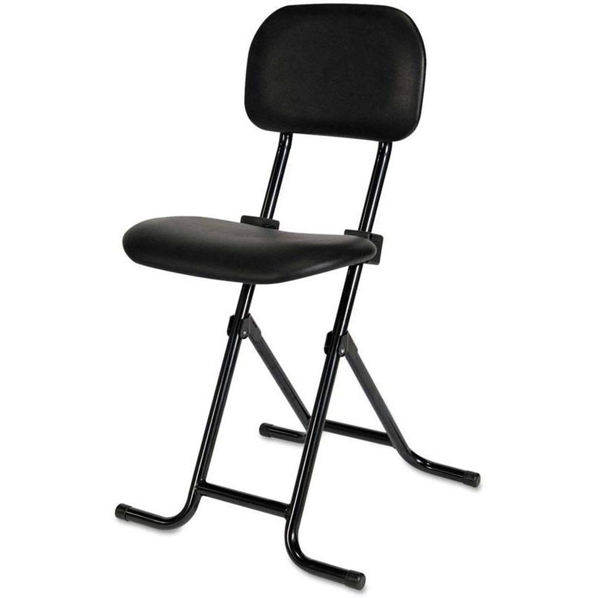 Alera Il Series Height-Adjustable Folding Stool (Black) UU_YZAEUACT
