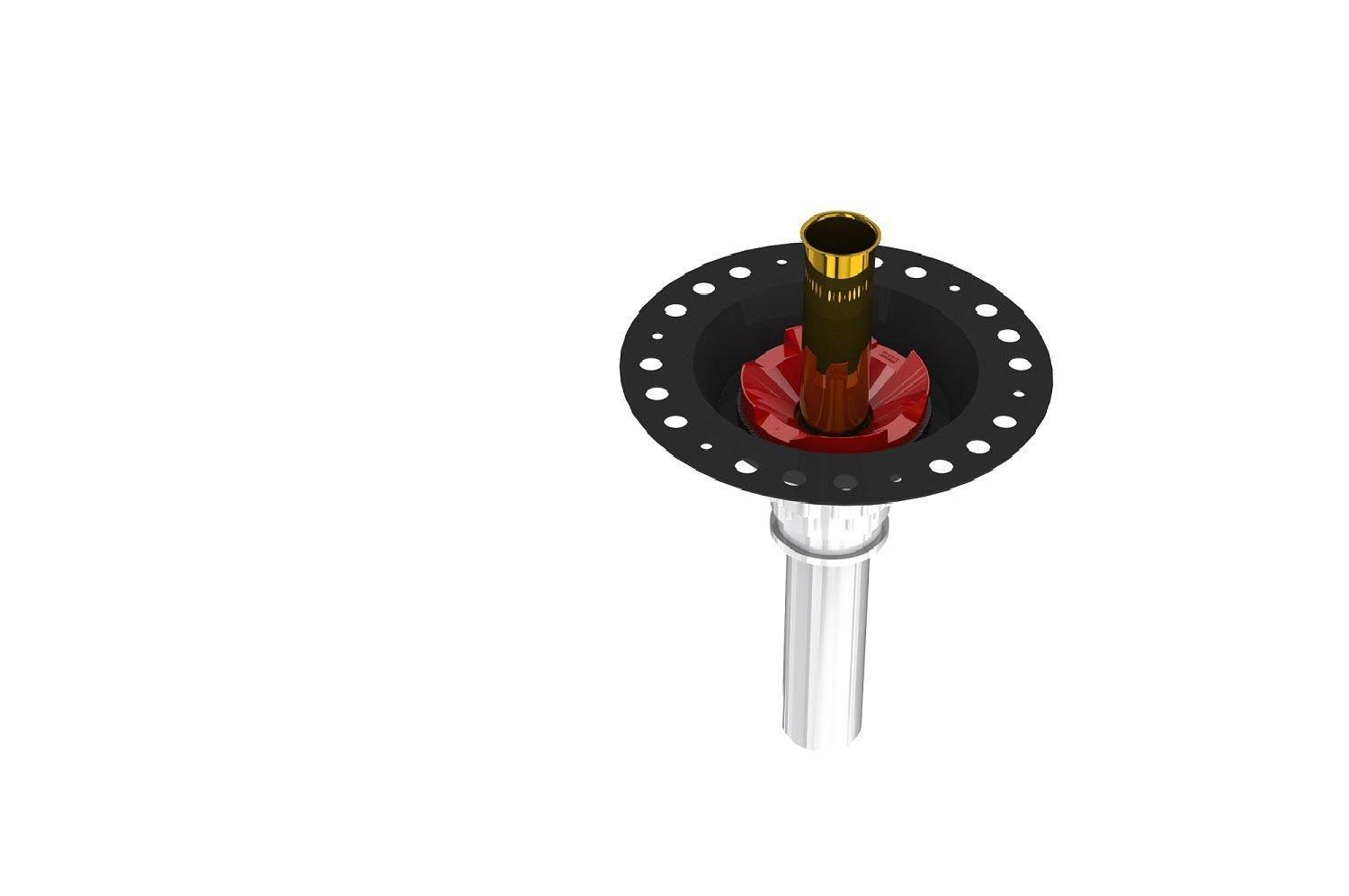 Os&B Itd5135 Freestanding Bathtub Rough-In Kit Brass Tail Pipe And Pvc 9M_RCR9LKOU