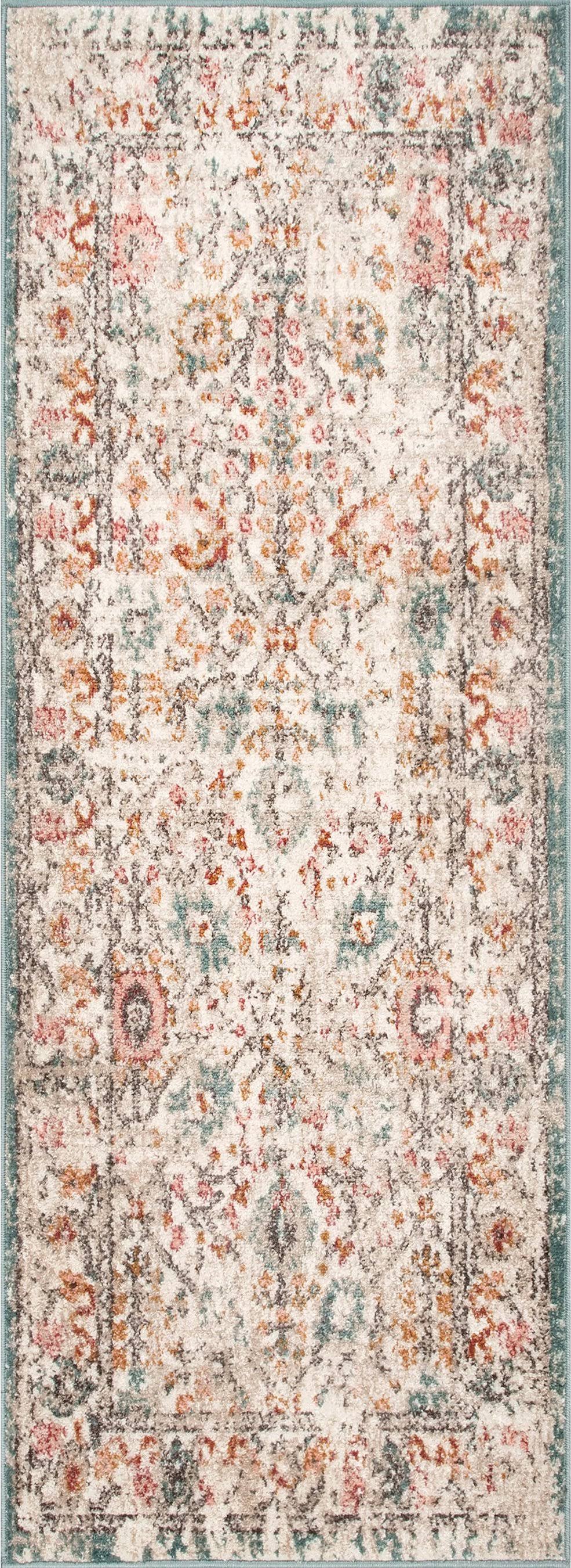 Nuloom Lenore Vintage Floral Beige 10 Ft. X 14 Ft. Area Rug YK_8AONO0D4