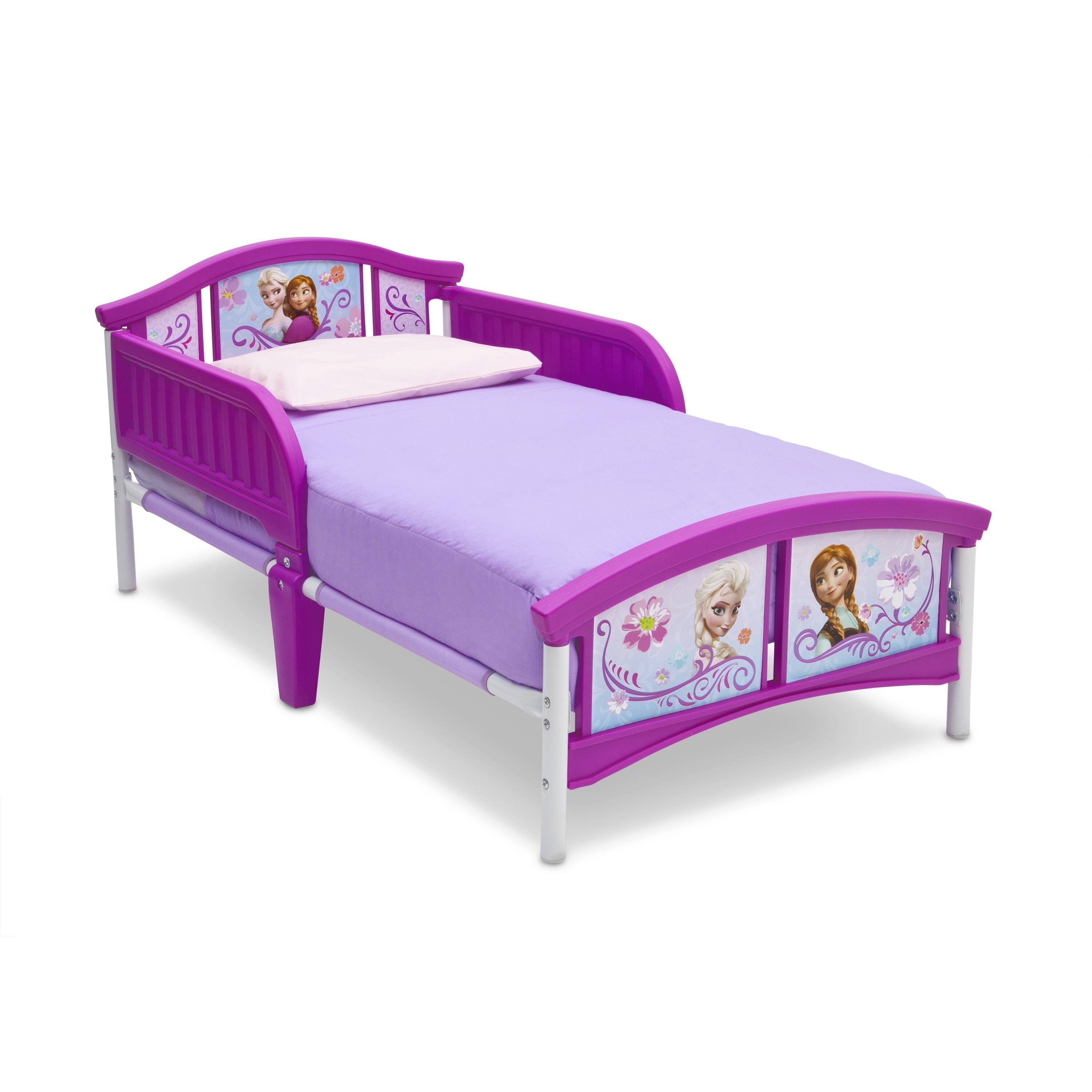 Toddler Disney Frozen Plastic Bed - Delta Children 7D_SENFBVJN