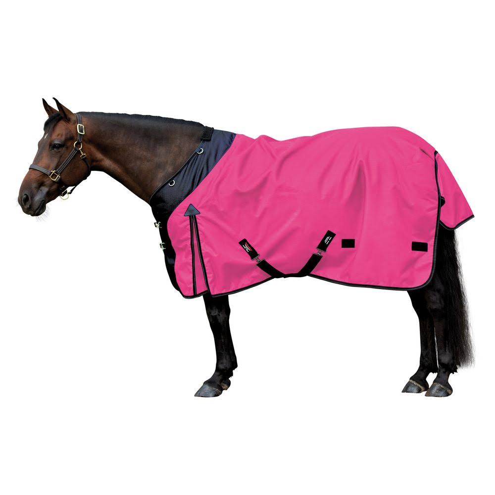 Stormshield Contour Collar Classic Turnout Sheet - Surcingle 82 Pink V1_HRRUMFOF Stormshield Contour Collar Classic Turnout Sheet - Surcingle 82 Pink V1_HRRUMFOF