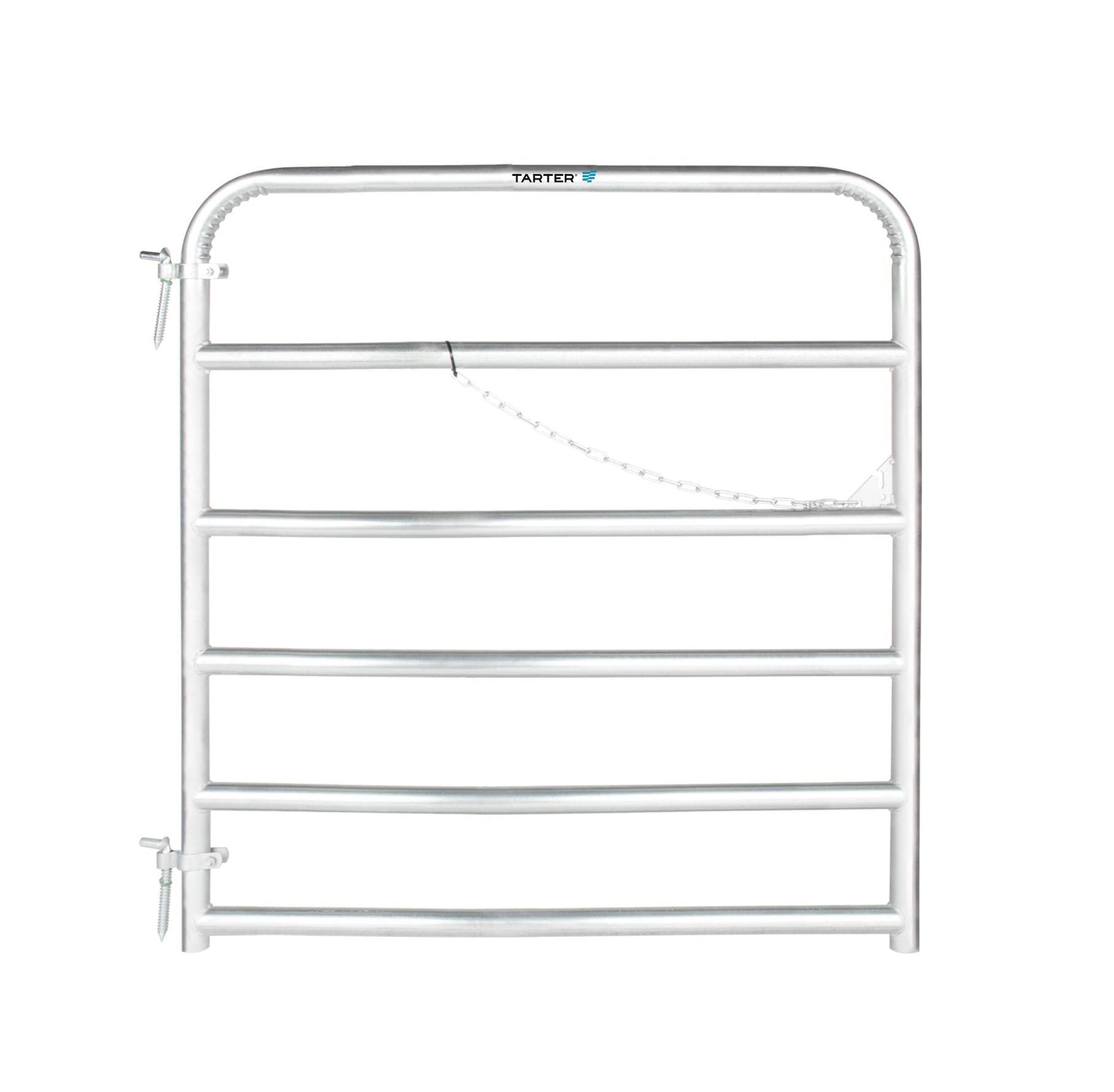 Tarter 6 Bar 12 Ft Red Tube Gate 6er12 JI_RPNUORQC