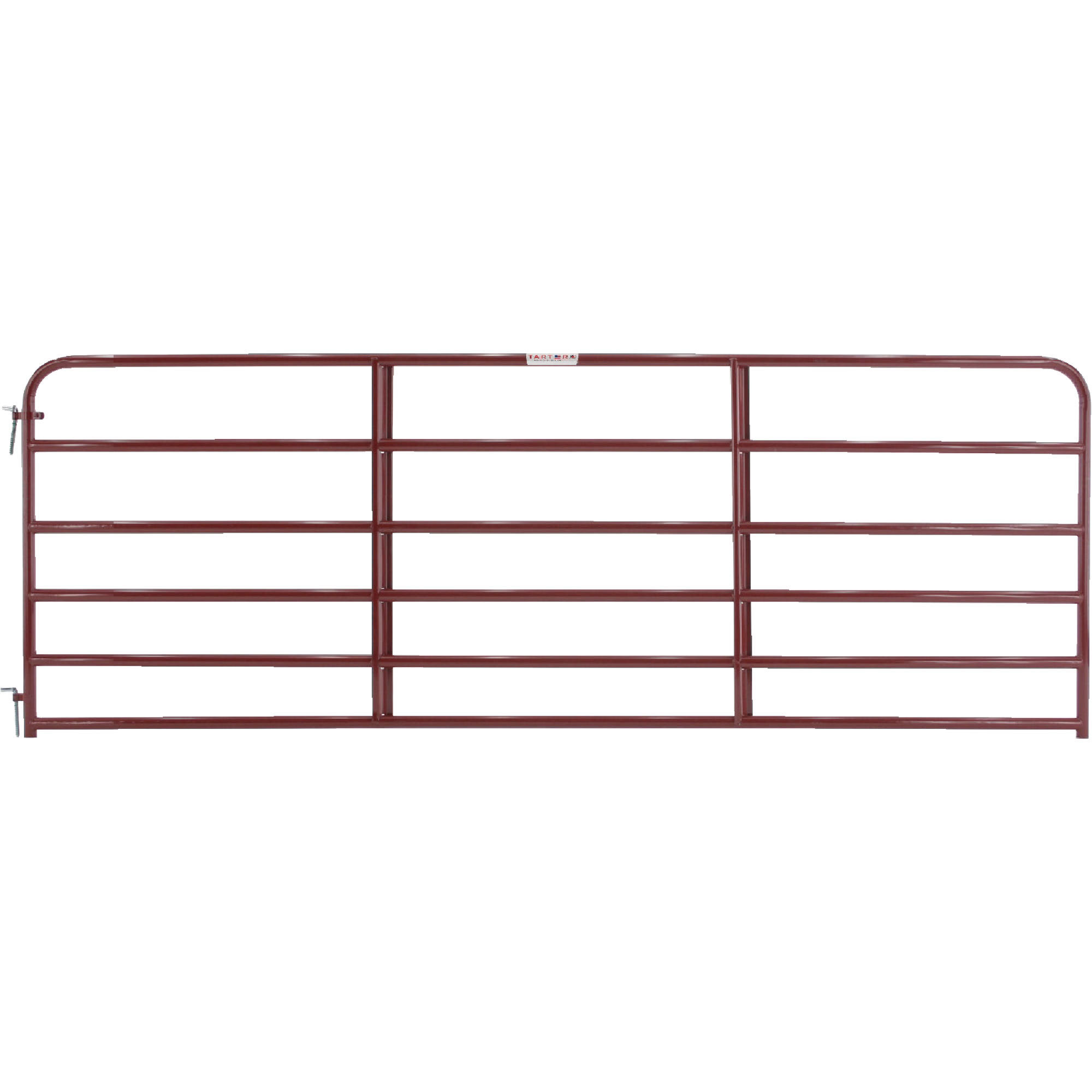Tarter 6 Bar 12 Ft Red Tube Gate 6er12 JI_RPNUORQC